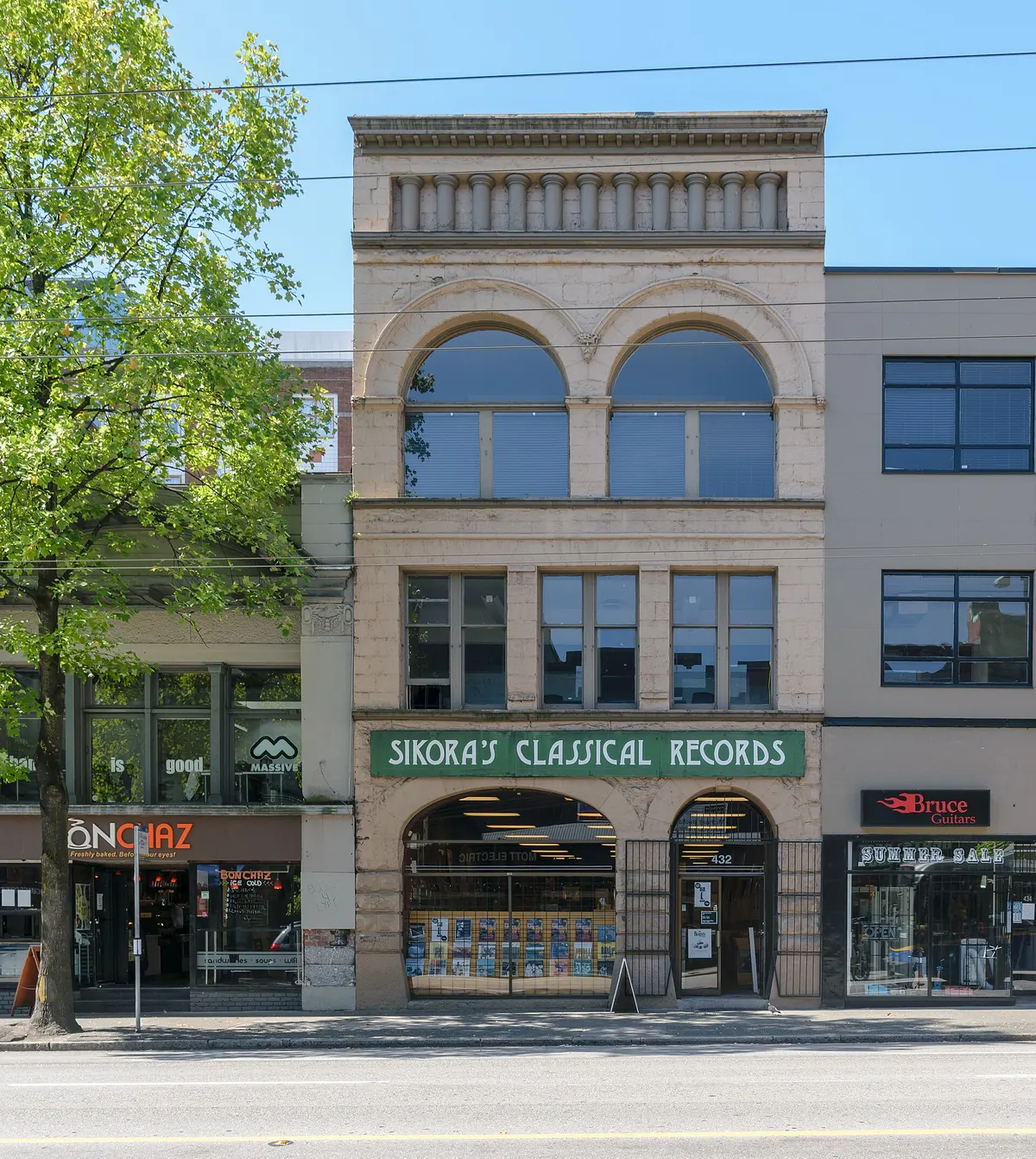 A heritage office building on West Hastings Street in Vancouver